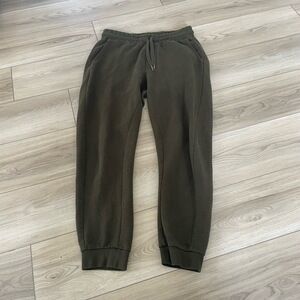 ETA Dark Olive Slim Fit Mid-Rise Elastic‎ Joggers Size Medium